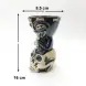 #AB7526; Ceramic tiki cup 395ml