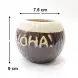#AB7533; Ceramic tiki cup 425ml