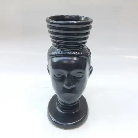 #AB7618; Ceramic tiki cup 387ml..