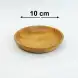 #AC105R;  Acacia wood plate 10cm