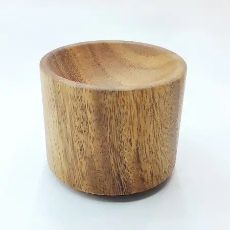 #AC1090H; Wooden cylinder plate 10cm ..