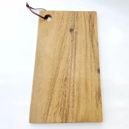 #AC3519;  Acacia wood serving board 35x1..