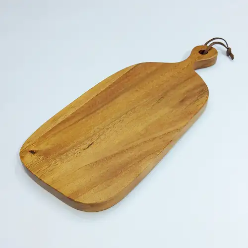 #AC3917;  Acacia wood serving board 39x17cm