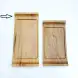#AC395185;  Acacia wood serving tray 39.5x18.5cm