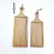 #AC4215;  Acacia wood serving board 42x15cm