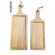 #AC4917;  Acacia wood serving board 49x17cm