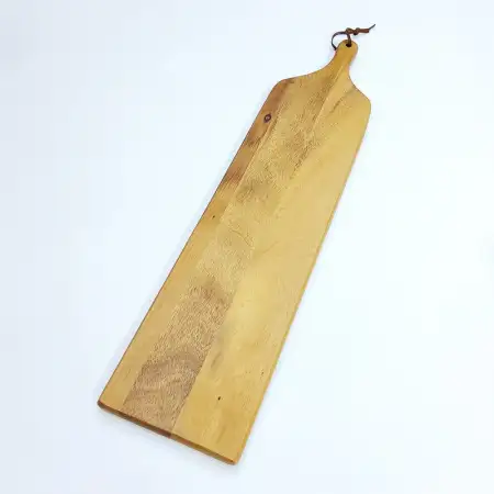 #AC6816;  Acacia wood serving board 68x1..