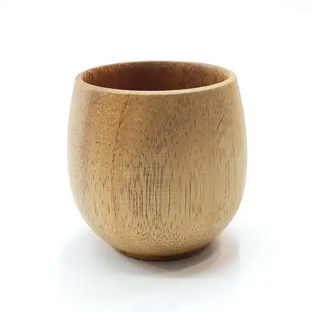 #AC7575B;  Acacia wood cup 150ml..