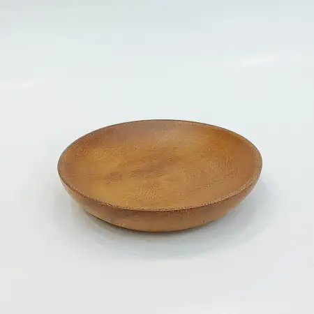 #AC9020;  Acacia wood plate 9cm..