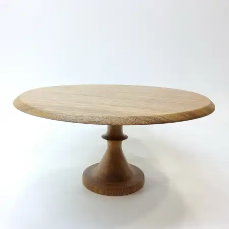 #ACA31ST1; Acacia wood cake stand ST1..