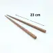 #ACF23; Wooden chopstick (2pcs) 23cm