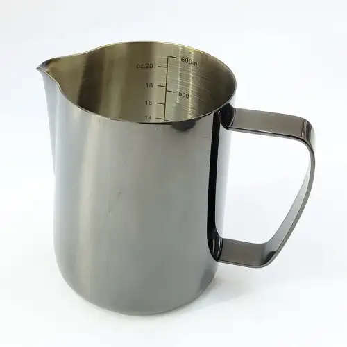 #BJ-L600GY; Stainless steel milk pitcher 600ml - GY