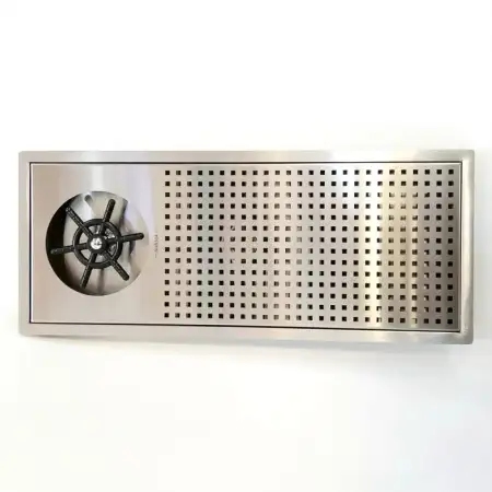 #BP5322; Stainless steel cup rinser 53x2..