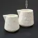 #BS1768-WT; Ceramic cream pot 144ml
