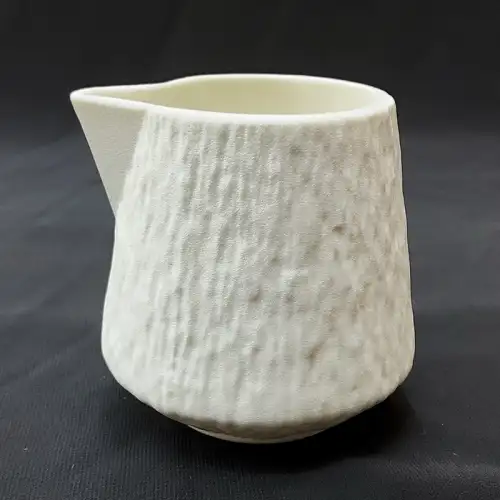 #BS1768-WT; Ceramic cream pot 144ml