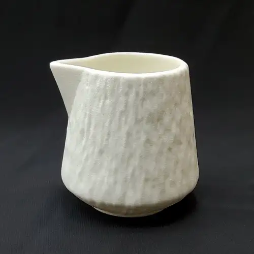 #BS1775-WT; Ceramic cream pot 80ml