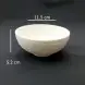 #BS1928-WT; Ceramic 4.5 inches bowl