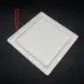 #BS1942-WT; Ceramic square plate 25cm