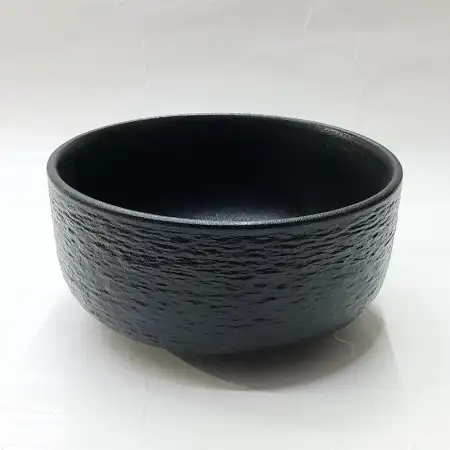 #BS5125-BK; Ceramic 14cm bowl..