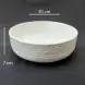 #BS5132-WT; Ceramic 20cm bowl