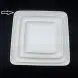 #BS5187-WT; Ceramic 30.5cm square plate