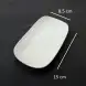 #BS5309-WT; Ceramic rectangular plate 15cm