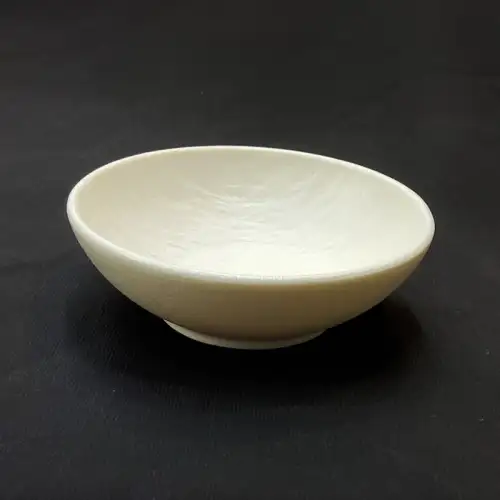 #BS5330-WT; Ceramic round plate 9cm
