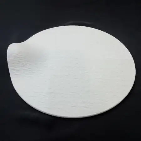 #BS8850-WT; Ceramic round 28cm slate sha..