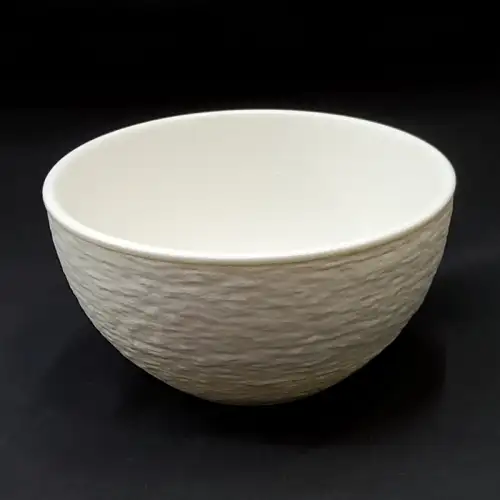 #BS8874-WT; Ceramic bowl 10cm