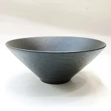 #BS8911-BK; Ceramic bowl 16.5cm..