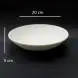 #BS8935-WT; Ceramic salad bowl 20cm