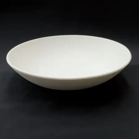 #BS8935-WT; Ceramic salad bowl 20cm..