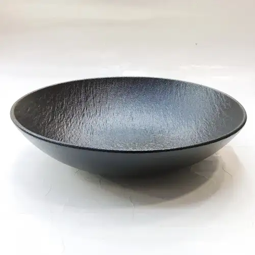 #BS8942-BK; Ceramic salad bowl 23cm