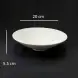 #BS8966-WT; Ceramic round bowl 20cm