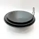 #BS8973-BK; Ceramic round bowl 23cm