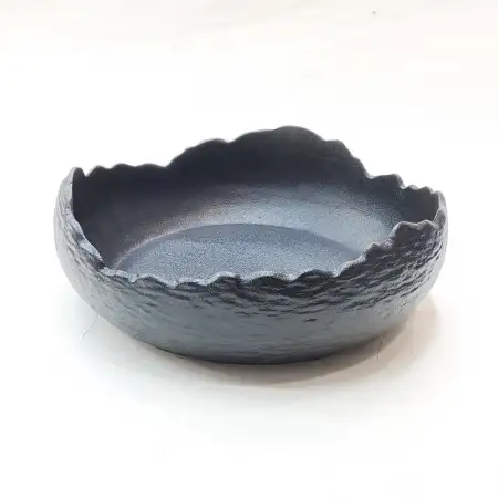 #BS9054-BK; Ceramic nesting bowl 6.5 inc..