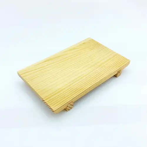 #BT0425; Wooden sushi geta 27x18cm