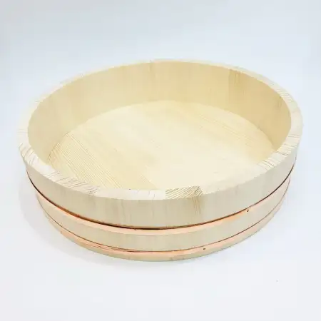#BT2482; Wooden sushi bucket 39x10cm..