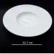 #BU6450; Ceramic round plate 12 inches