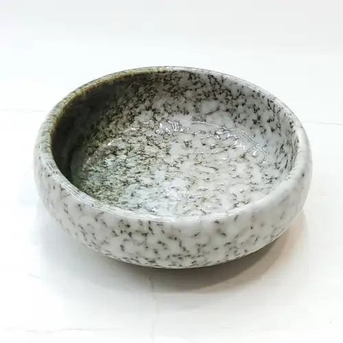 #BY-0099B; Ceramic sauce dish 3.5 inches