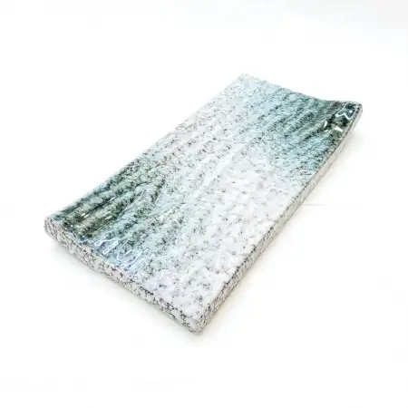 #BY-0150B; Ceramic rectangular plate 8.7..