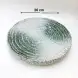 #BY-0204B; Ceramic round plate 10.25 inches