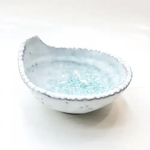 #BY-0242C; Ceramic bowl 5 inches