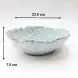 #BY-0303C; Ceramic bowl 9.5 inches