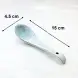 #BY-0327C; Ceramic spoon 15cm