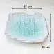 #BY-0433C; Ceramic plate 8 inches
