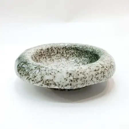 #BY-3380B; Ceramic mushroom bowl 6 inche..