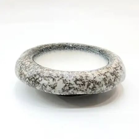 #BY-3410; Ceramic mushroom bowl 6 inches..