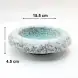 #BY-3427C; Ceramic mushroom bowl 6 inches