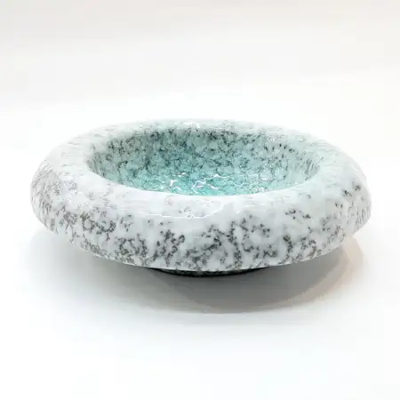 #BY-3427C; Ceramic mushroom bowl 6 inche..